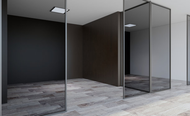 现代办公内阁。会议室。3 d渲染。图片下载