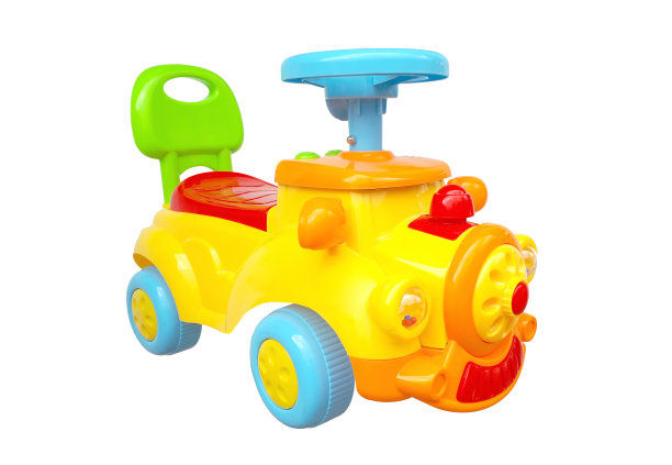 色彩鲜艳的玩具卡车图片下载