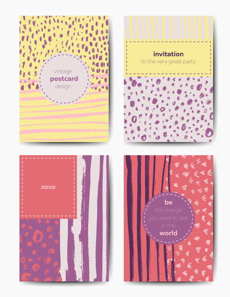 现代垃圾刷明信片图片下载