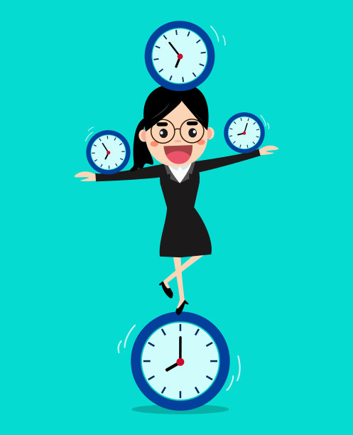 时间管理的概念。图片下载