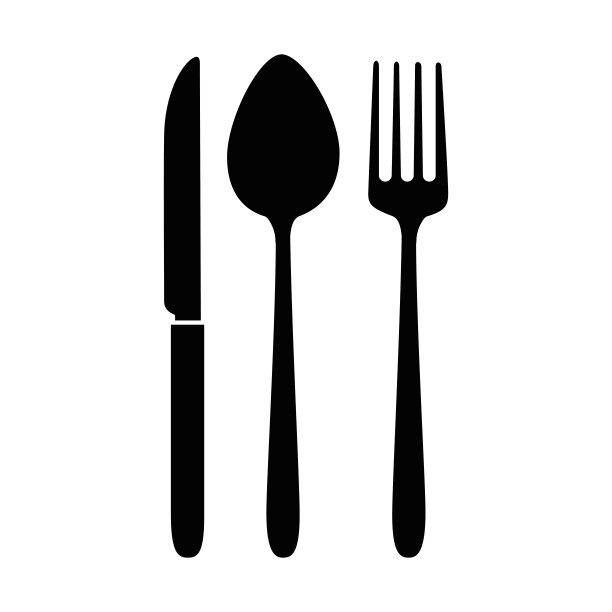 餐具套装隔离图标图片下载