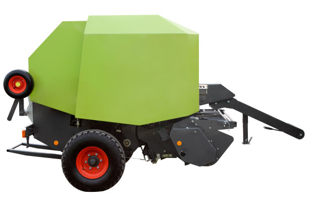 绿色现代播种机。图片下载