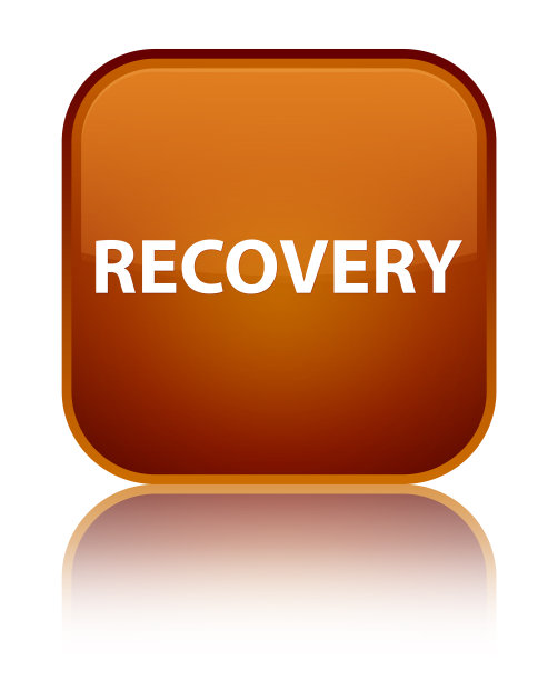 回收专用棕色方形按钮图片下载