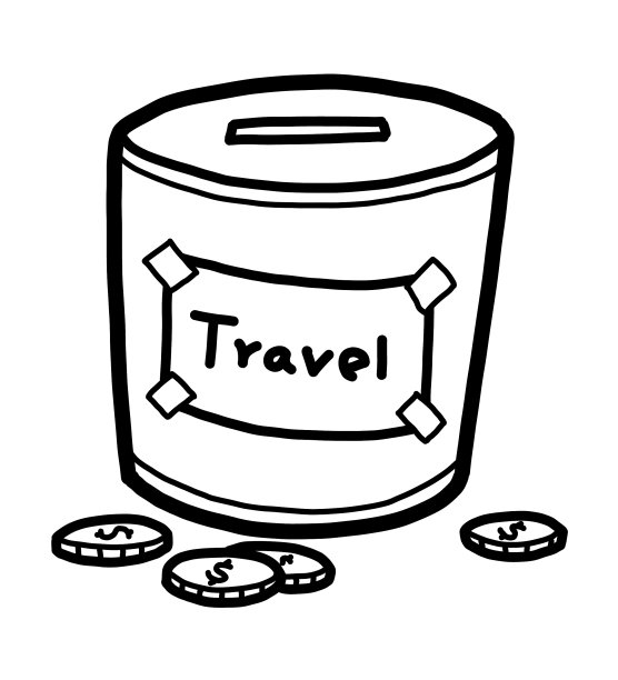 为旅行存钱图片下载