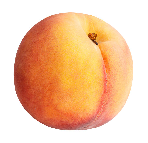 51/5000桃孤立在白色背景上图片下载