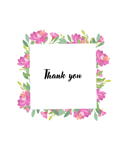 卡片上有春天的鲜花和绿叶图片下载