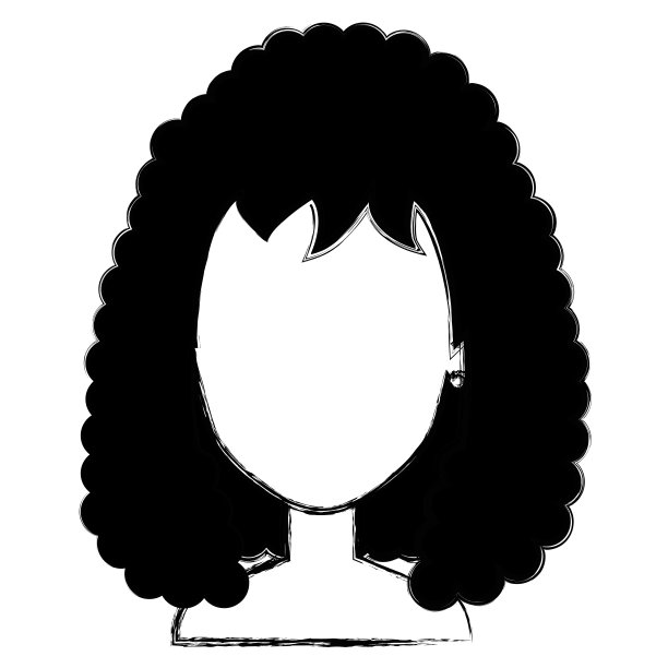 美丽的女人赤膊头像人物图片下载