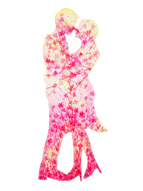 情人节插画素材ID：303397032