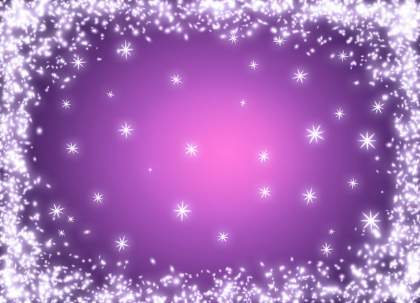 圣诞发光的背景与雪花的框架和雪花图片下载