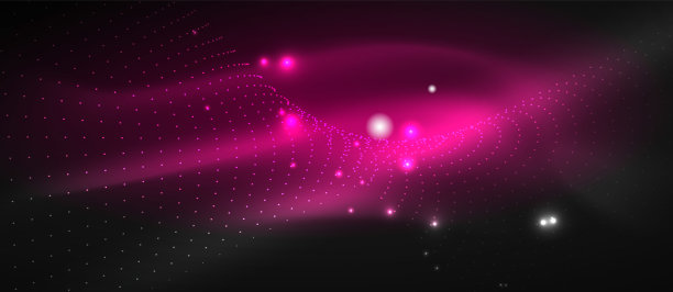 平滑烟粒波素材图片