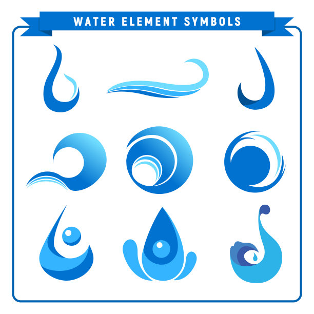 水元素符号图片下载