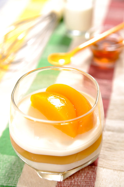 美味的李子甜点图片下载