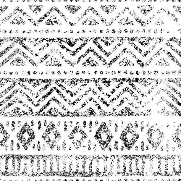 无缝的几何图案。素材图片