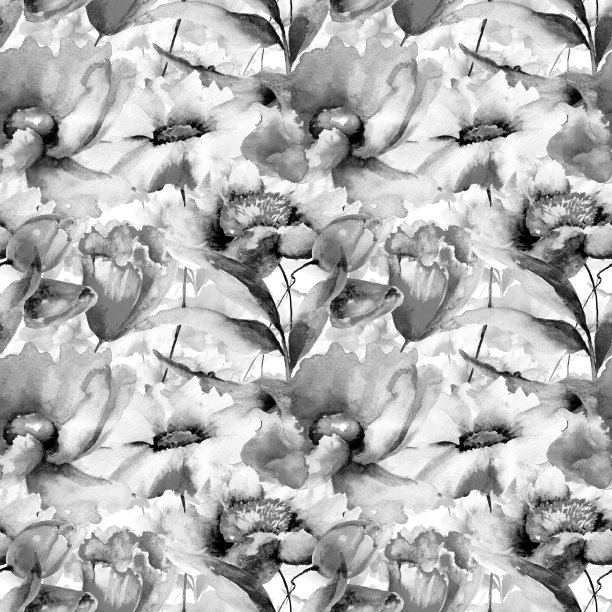 花卉无缝模式图片下载