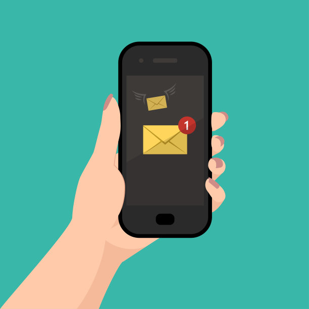 接收消息的概念图片下载