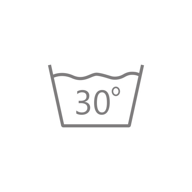 30度温和洗涤符号线条图标图片下载