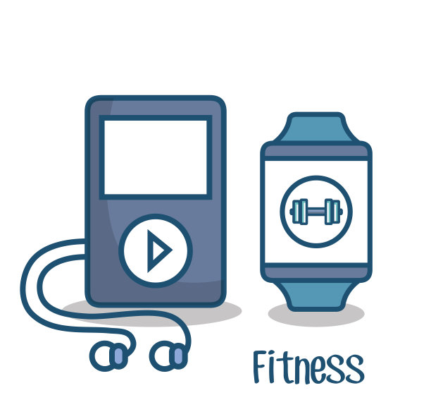 可穿戴技术与生活方式应用程序图片下载