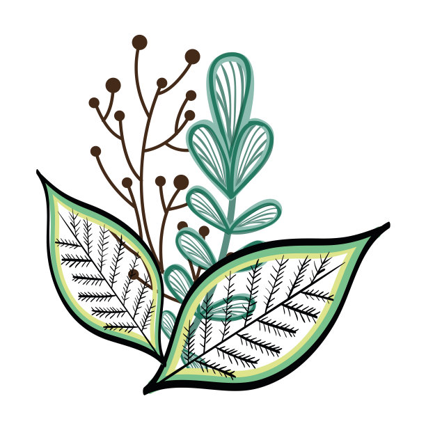 花卉水彩装饰图片下载