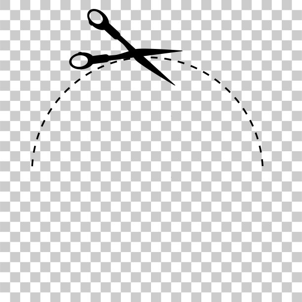 标志在这里切割，半o圈透明效果背景图片下载