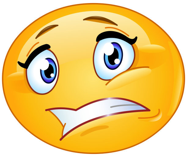 担心女性表情符号图片下载