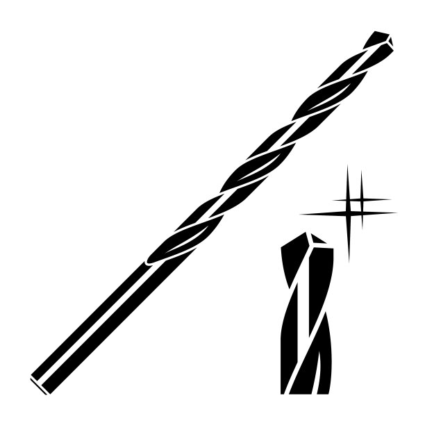 金属钻头。图标图片下载