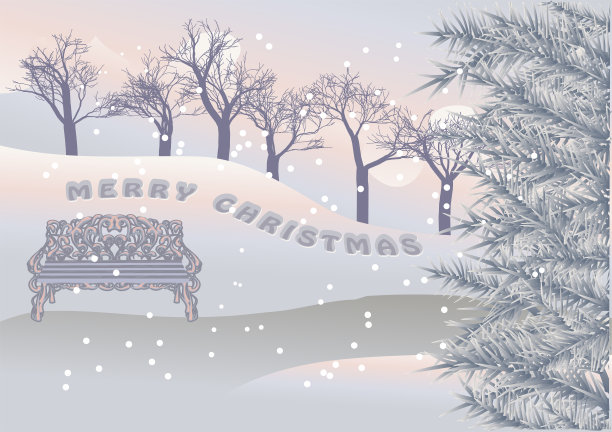 公园里的雪图片下载