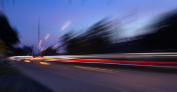 夜间道路速度运动摘要图片下载