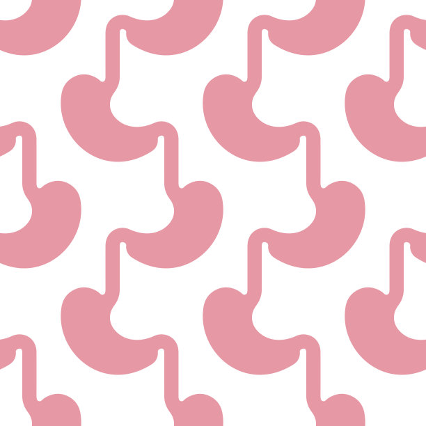 胃的模式。腹部的背景。内部器官结构。医疗观赏无缝。矢量图图片下载