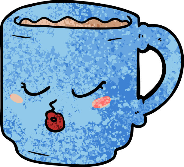 卡通咖啡杯图片下载