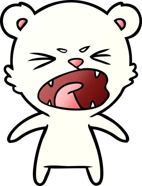 北极熊卡通图片下载