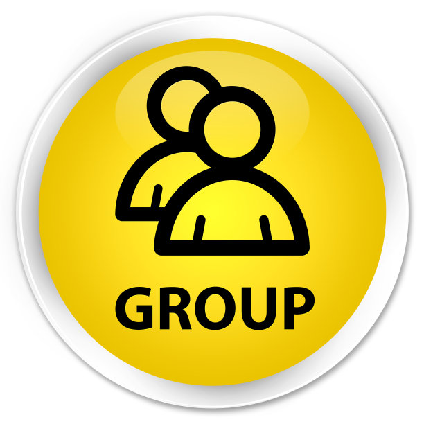 集团premium黄色圆形按钮图片下载