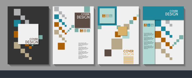 矢量极简封面设计。图片下载