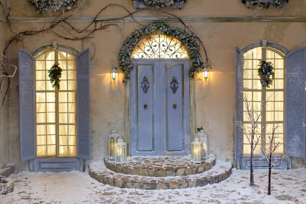 冬季圣诞节装饰图片下载