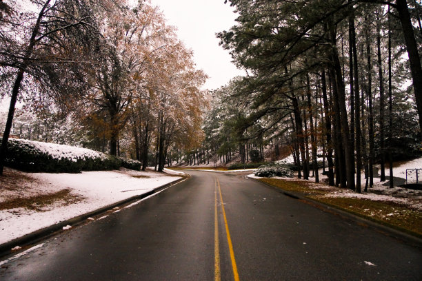 在冬天下雪图片下载