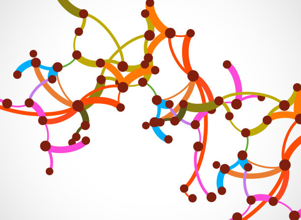 线结构技术背景图片下载