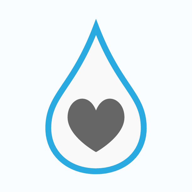 15、孤立的水滴与心牌扑克牌打牌号图片下载