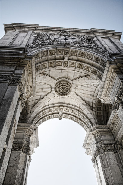 里斯本奥古斯塔拱门图片下载