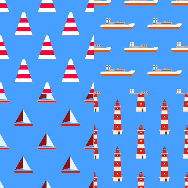 适用于纺织面料或纸张印刷。平面设计，矢量插图图片下载