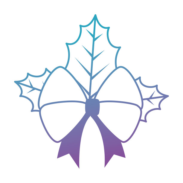 蝴蝶结丝带孤立图标图片下载