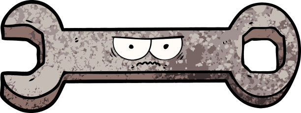 卡通扳手图片下载