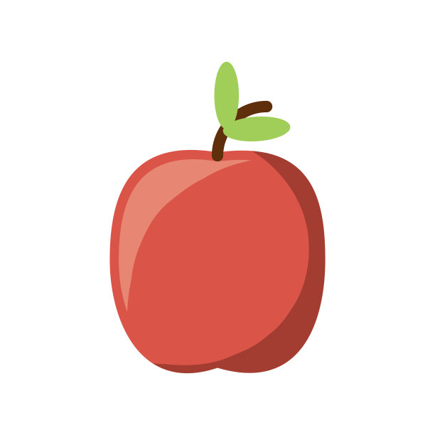苹果水果图标形象图片下载