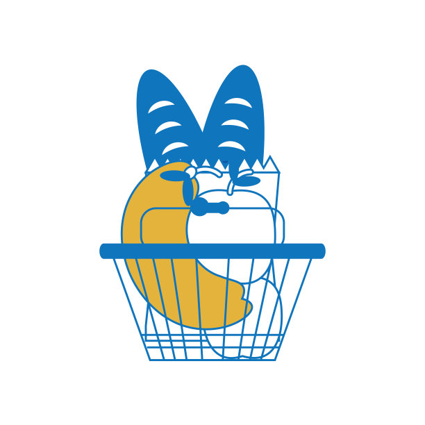 购物篮图标形象图片下载