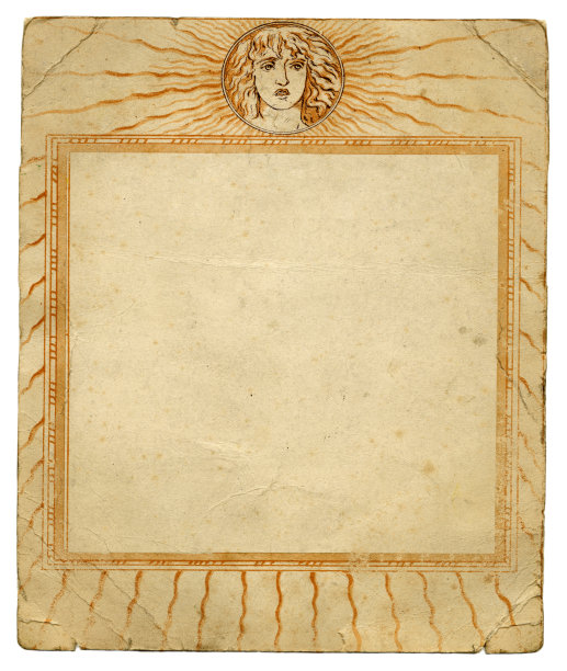 华丽的新古典伊卡洛斯边界画框图片下载