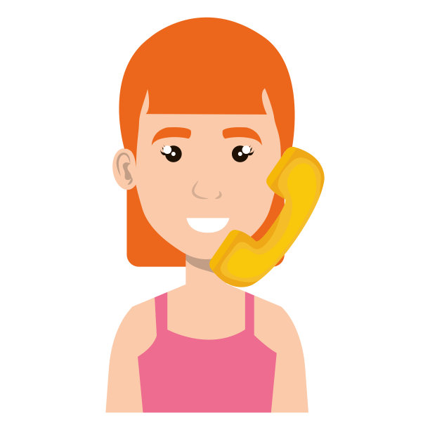 打电话的女人图片下载