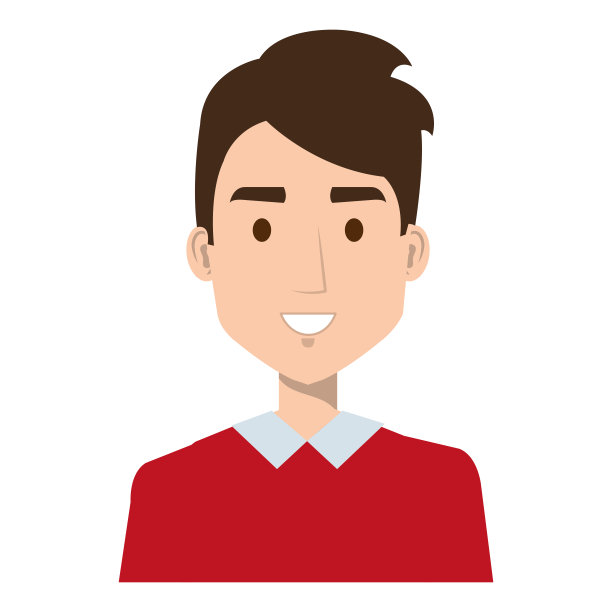 年轻人模型头像的角色图片下载