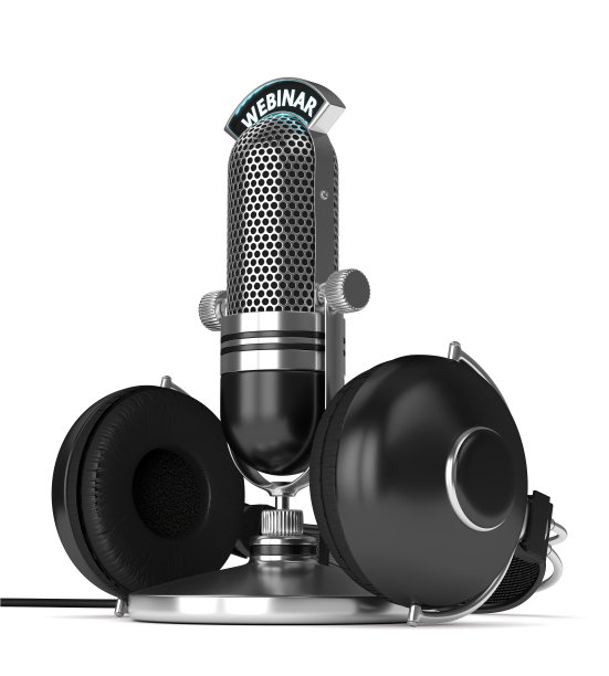 3d渲染麦克风耳机图片下载