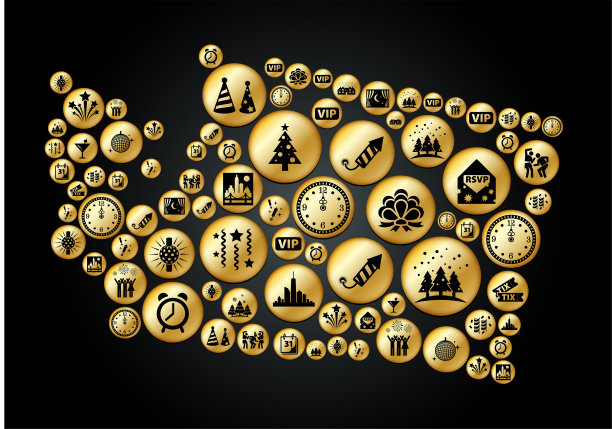 华盛顿新年庆祝背景图案图片下载