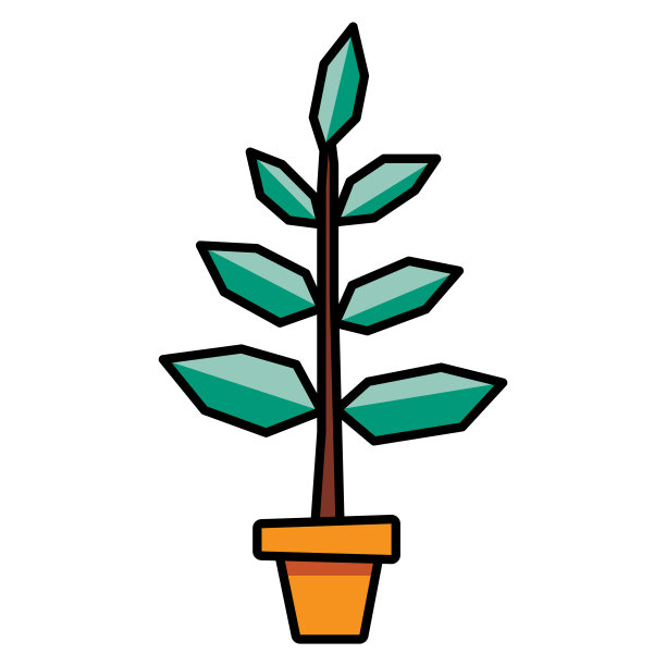 卡通植物图片下载