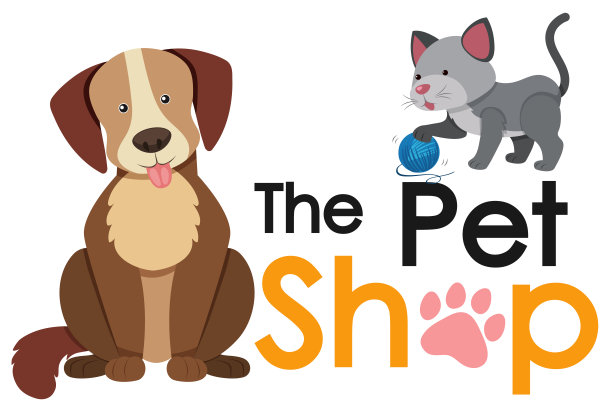 宠物店海报设计有猫和狗图片下载