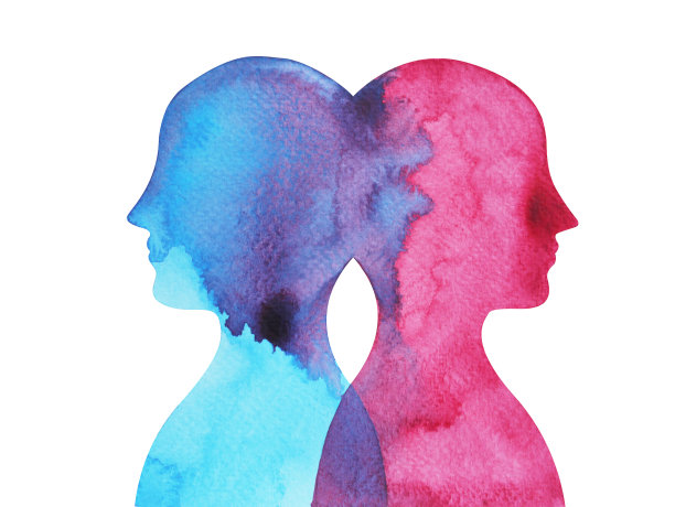 Mastermind, chakra power, inspiration abstract thought together, world inside your mind，水彩画飞溅素材图片